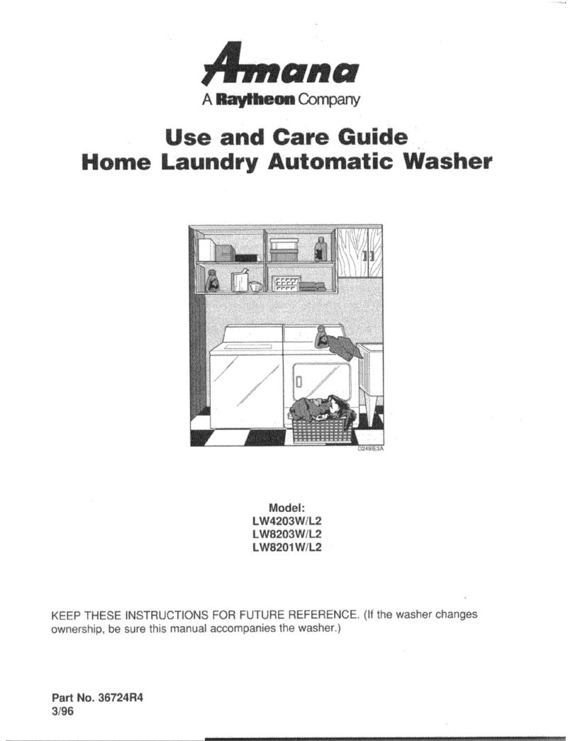 Amana LW4203W User manual Amana LW4203W User manual