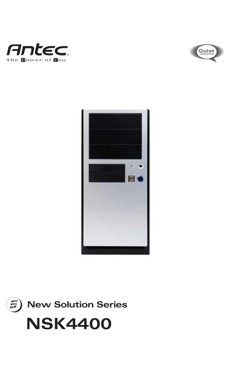 Antec New Solution NSK4000 User manual