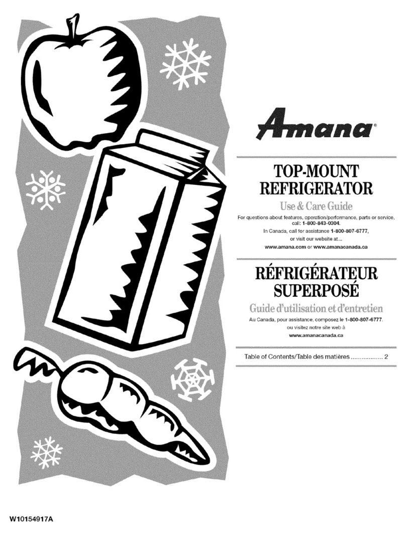 Amana ATF1822MRH00 User manual