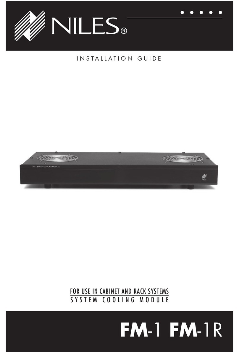 Niles FM-1R installation guide