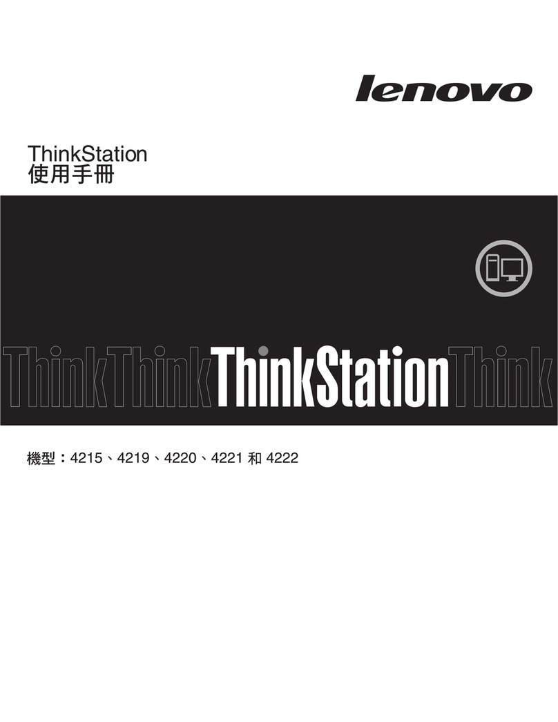 Lenovo ThinkStation E20 user guide