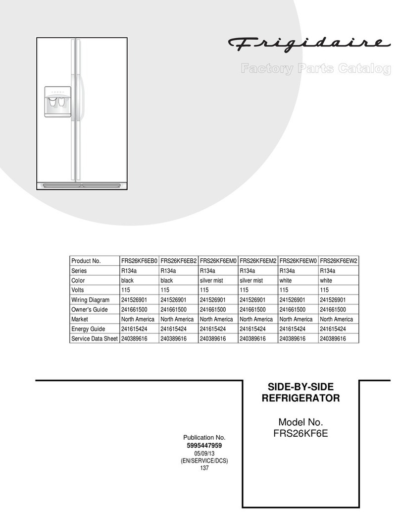 Frigidaire FRS26KF6E User manual