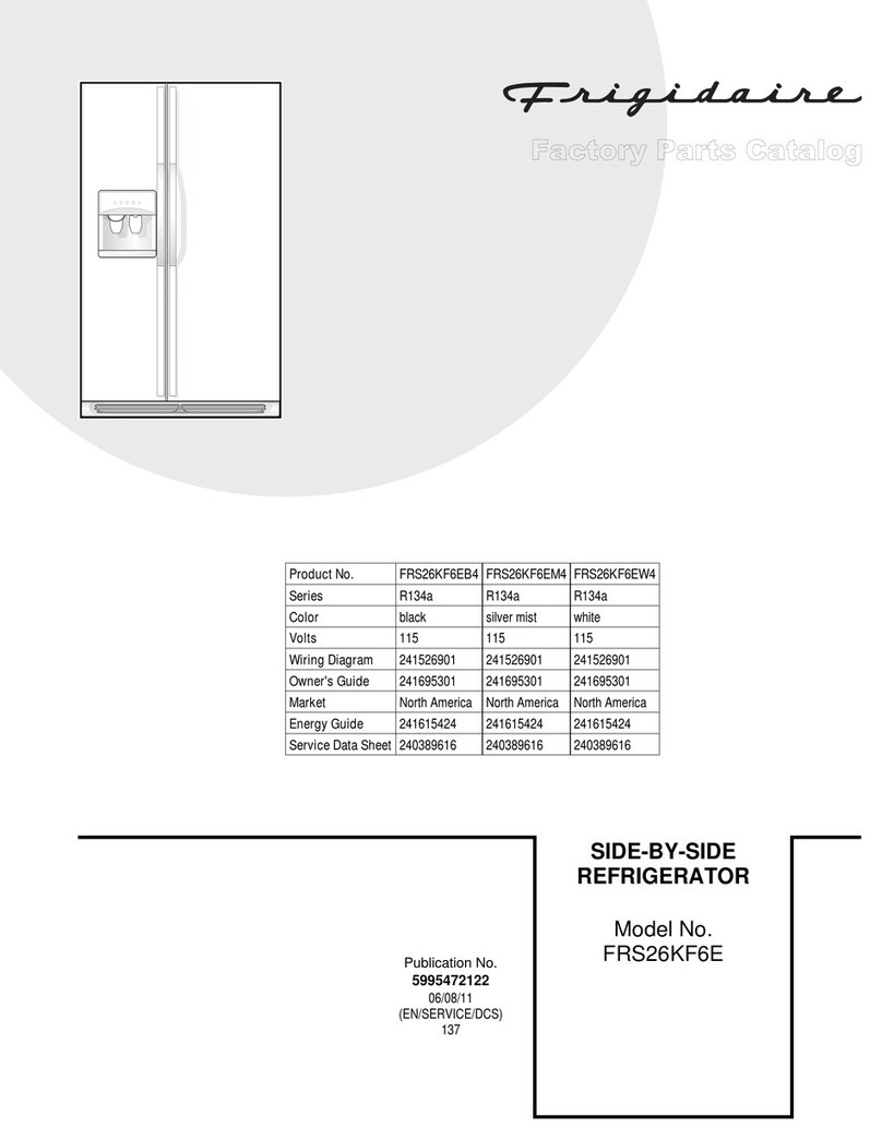 Frigidaire FRS26KF6E User manual