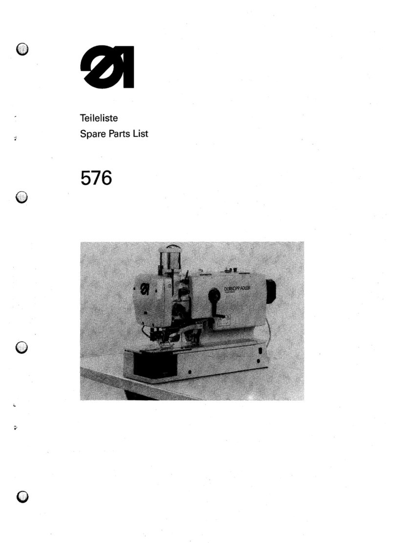 Duerkopp Adler 576 Guide