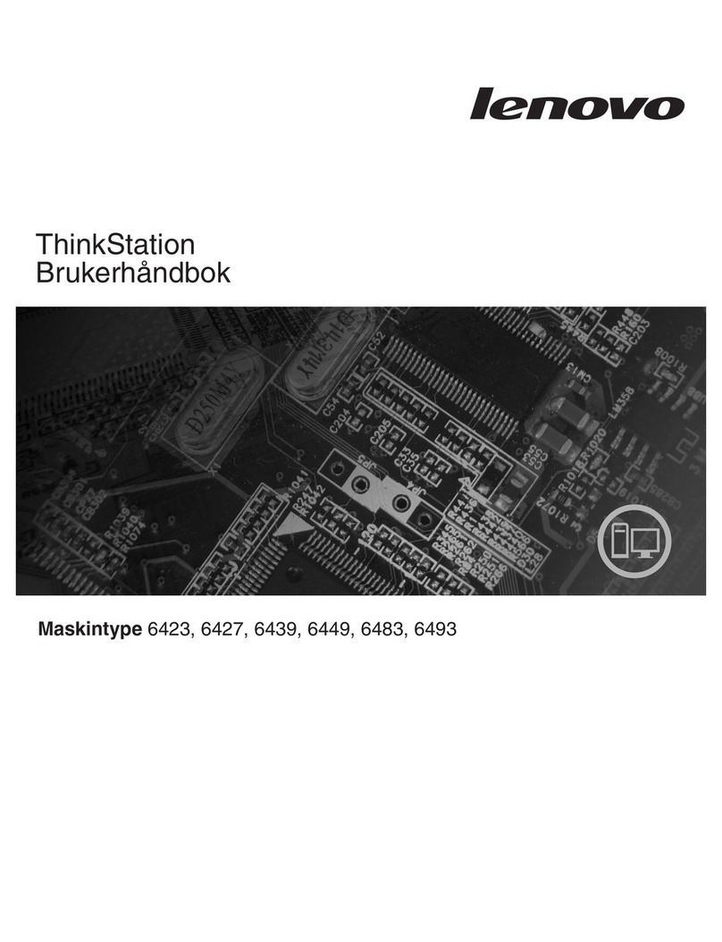 Lenovo THINKSTATION D10 User manual Lenovo THINKSTATION D10 User manual