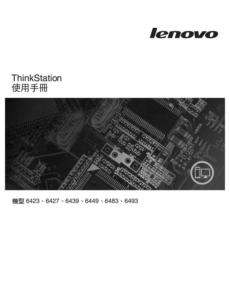 Lenovo THINKSTATION D10 User manual