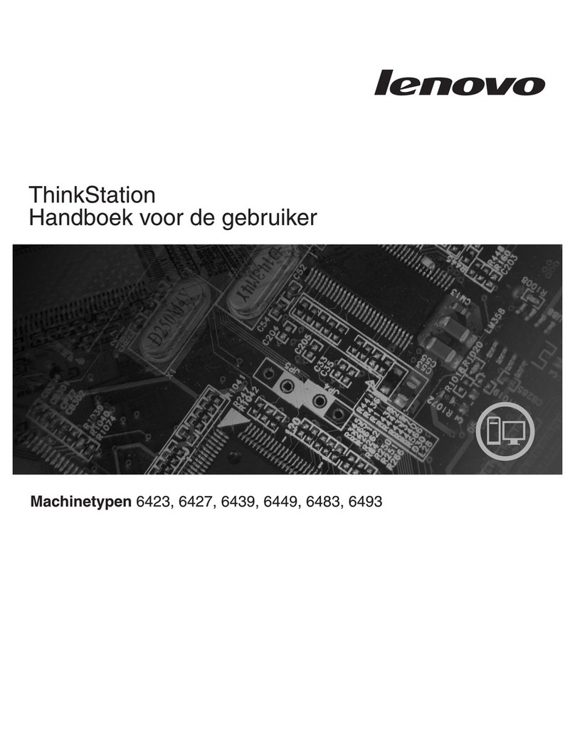 Lenovo THINKSTATION D10 Instruction Manual