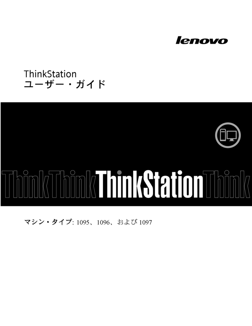 Lenovo ThinkStation C30 User manual