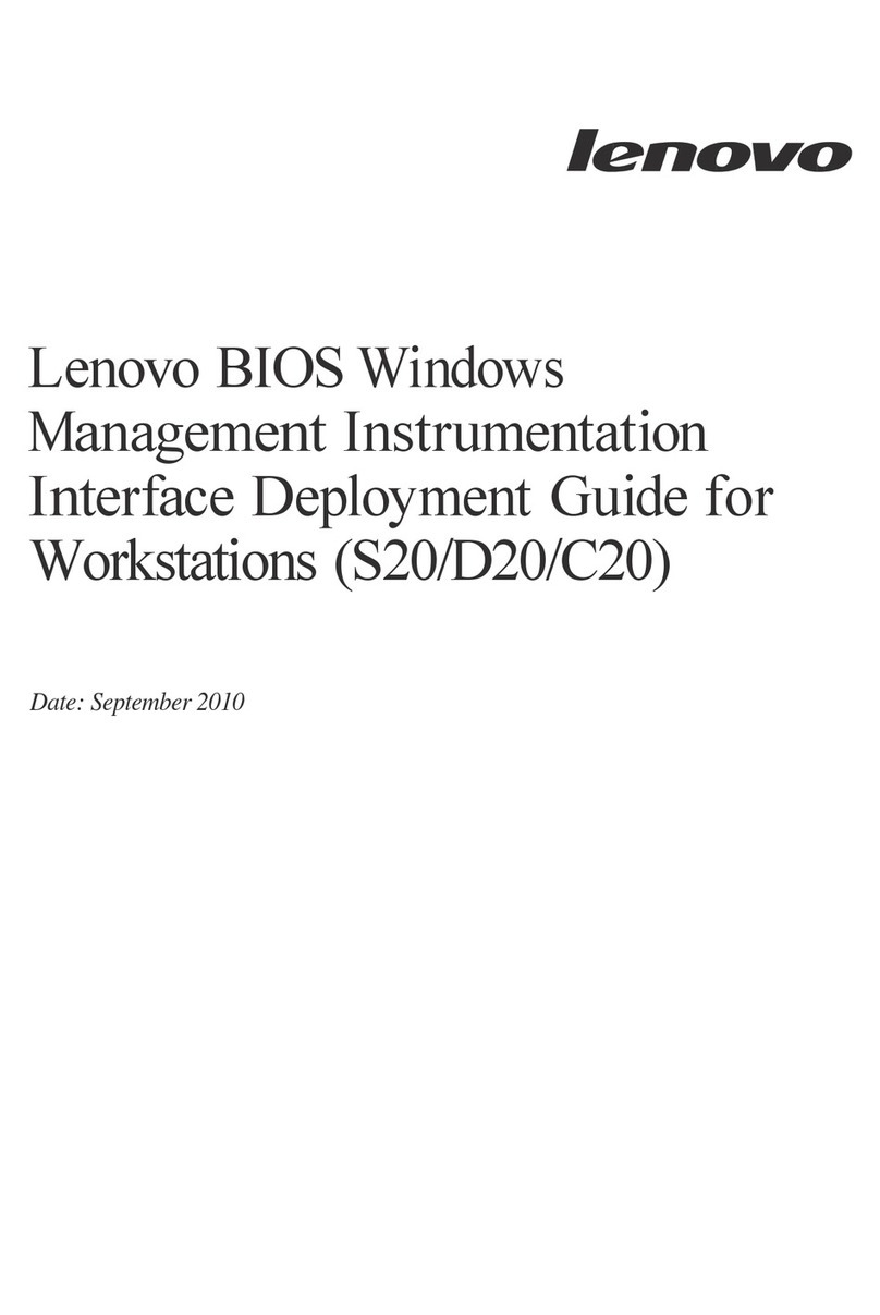 Lenovo ThinkStation C20 Quick reference guide
