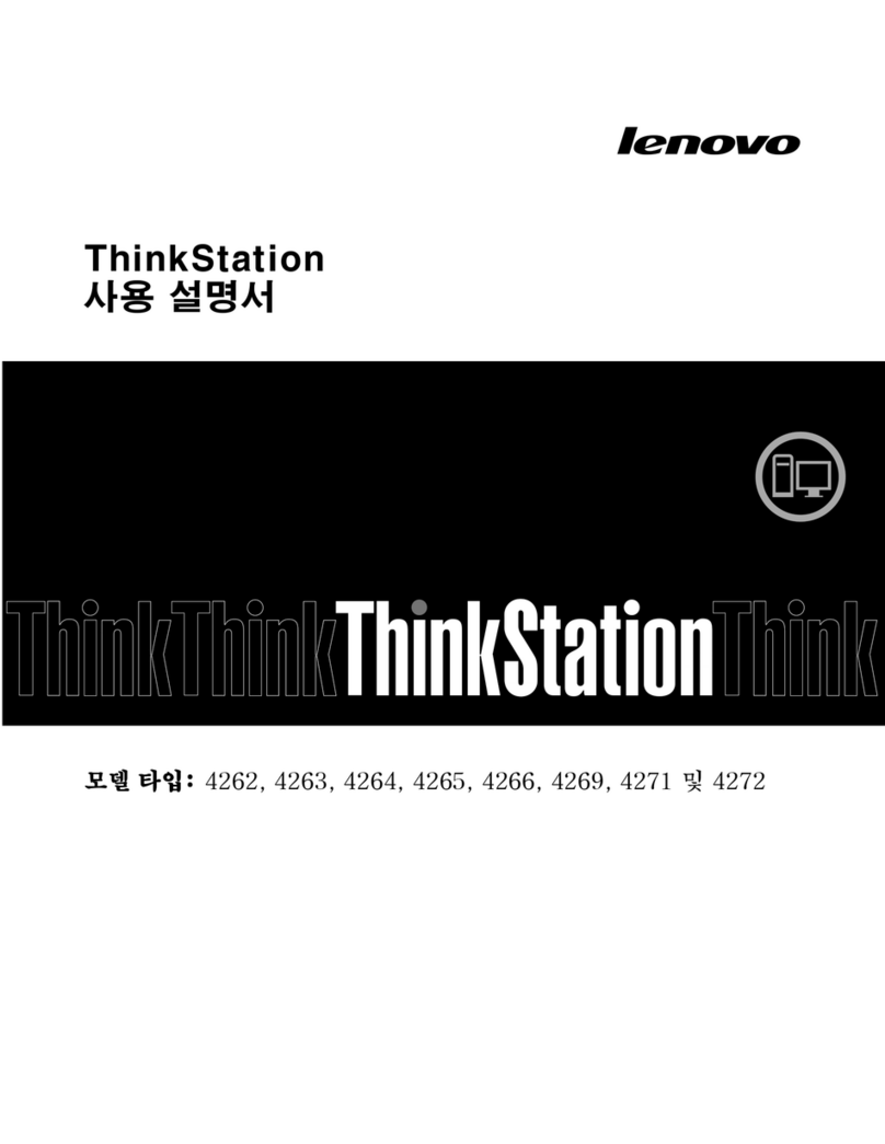 Lenovo ThinkStation C20 User manual