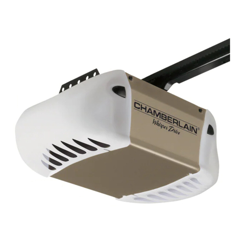 Chamberlain Whisper Drive Security+ 248739 owner's manual