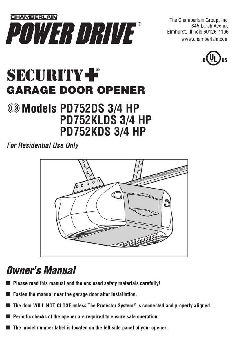 Power Drive PD752DS 3/4 HP owner's manual