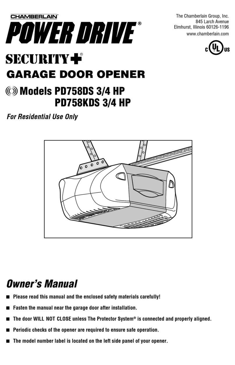 Power Drive PD758DS 3/4 HP owner's manual