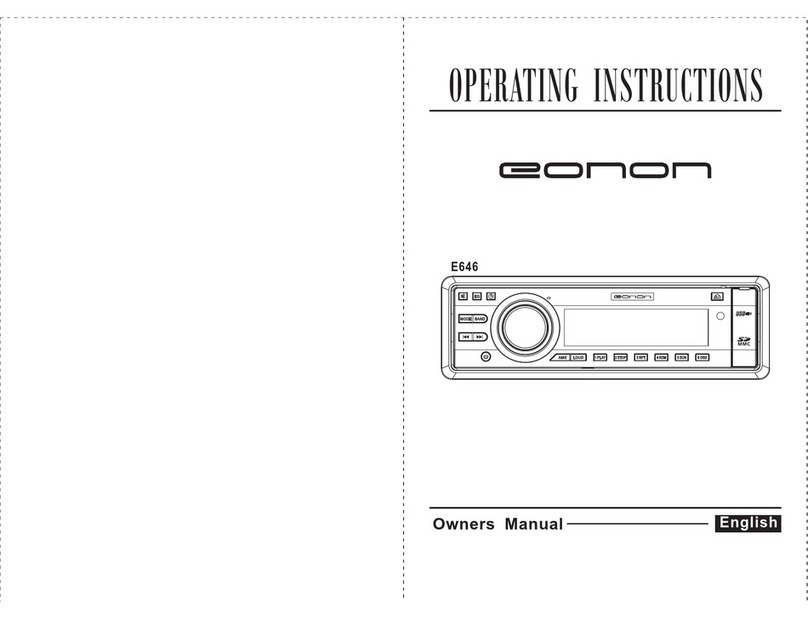 Eonon E646 User manual