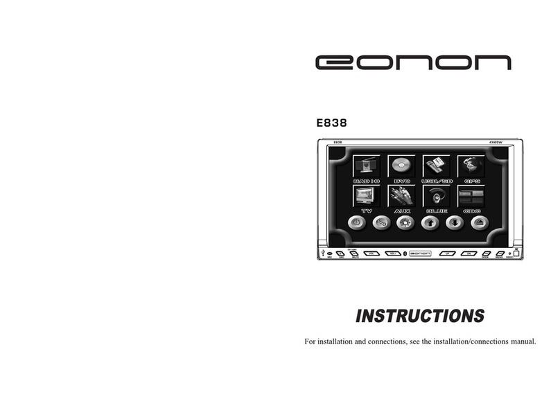 Eonon E838 User manual Eonon E838 User manual
