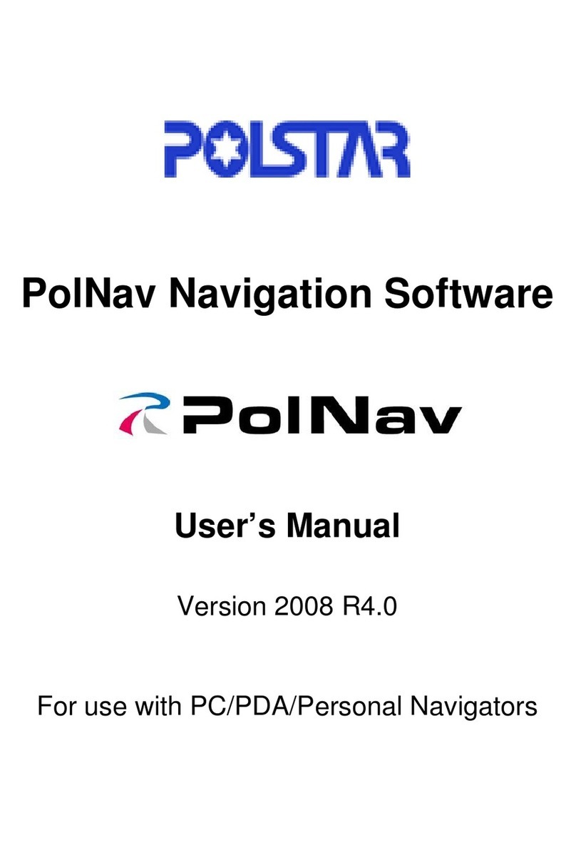 Polstar PolNav Navigation User manual