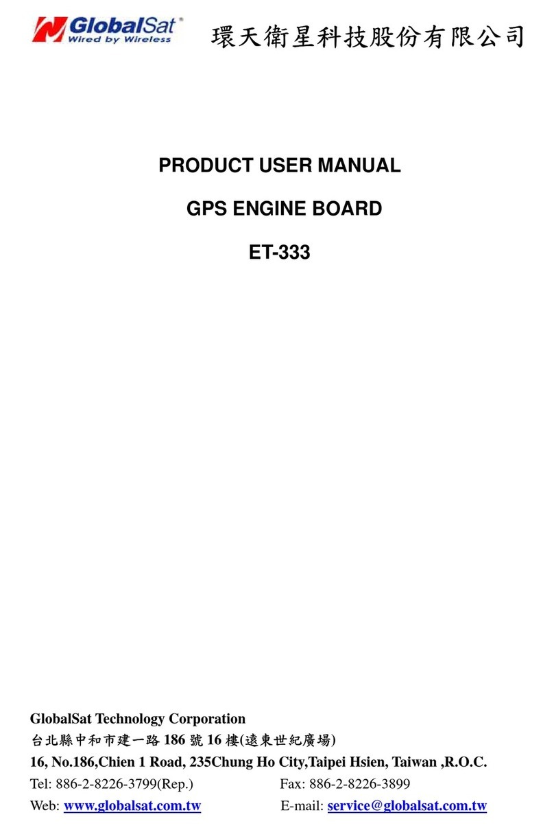 Global Sat ET-333 user manual