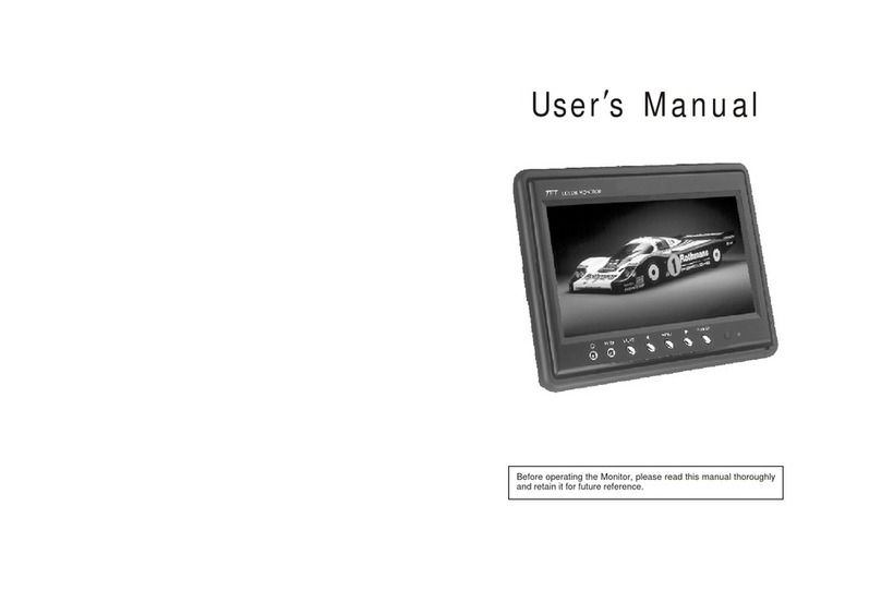 Eonon 7" Wide Screen TFT LCD User manual