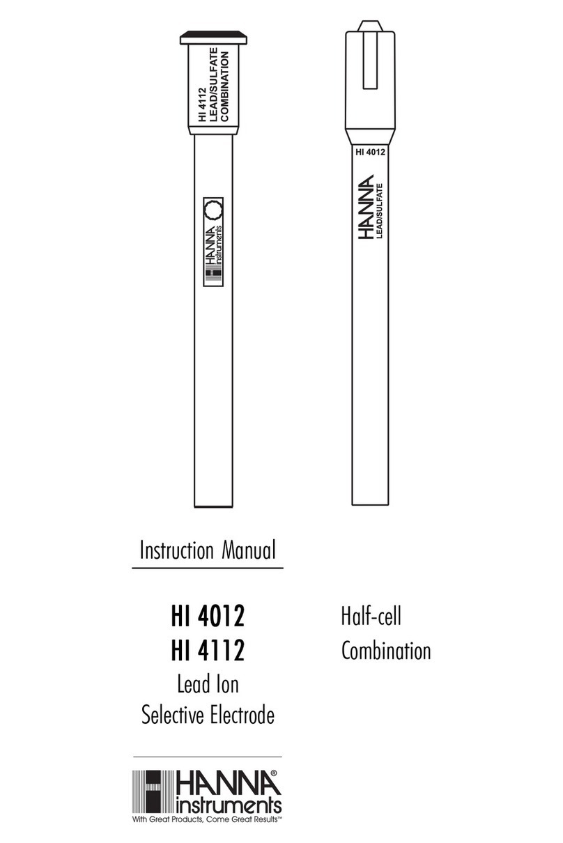 Hanna Instruments HI 4112 User manual