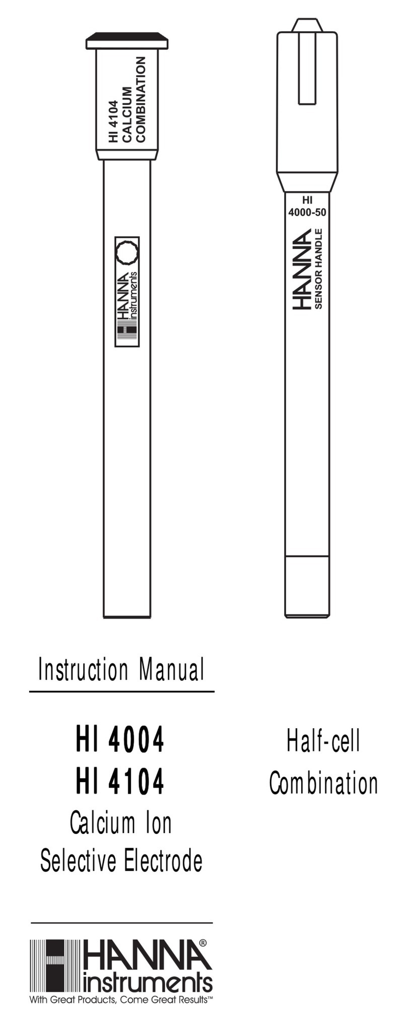 Hanna Instruments HI 4104 User manual