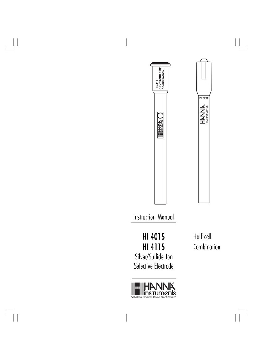 Hanna Instruments HI 4015 User manual
