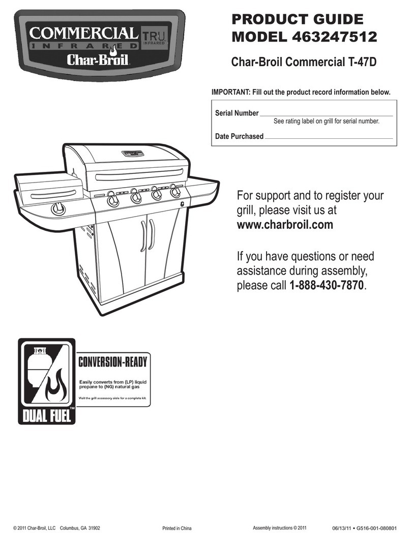 Char-Broil 463247512 Product guide