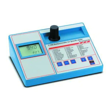 Hanna Instruments C 99 series User manual