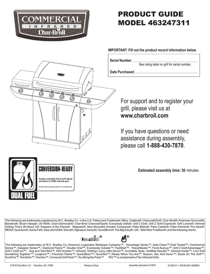 Char-Broil 463247311 User manual