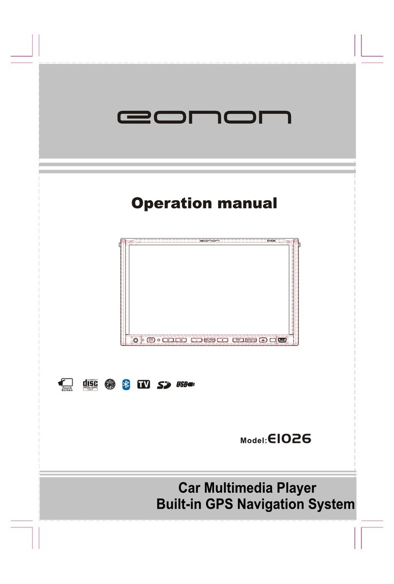 Eonon E1026 Operation manual