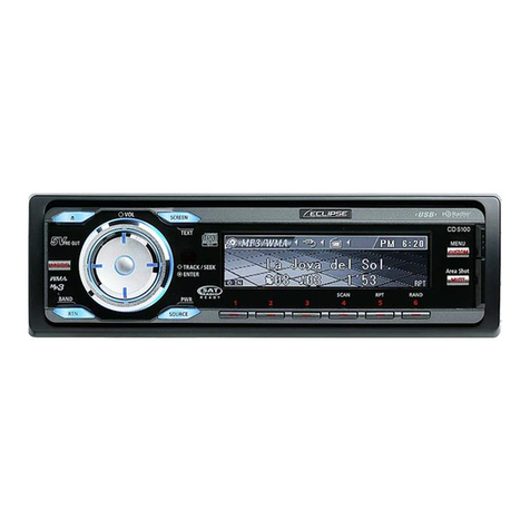 Eclipse CD5100 User manual