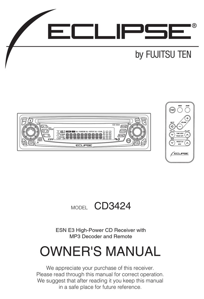Eclipse CD3424 User manual