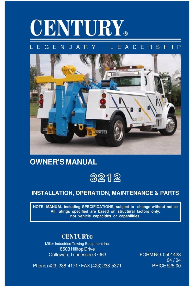 Century 3212 owner's manual