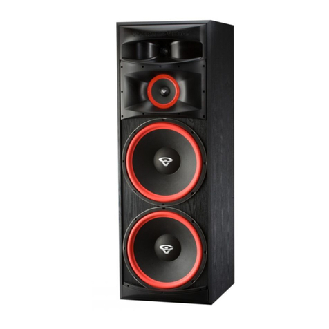 Cerwin-Vega XLS SERIES user manual