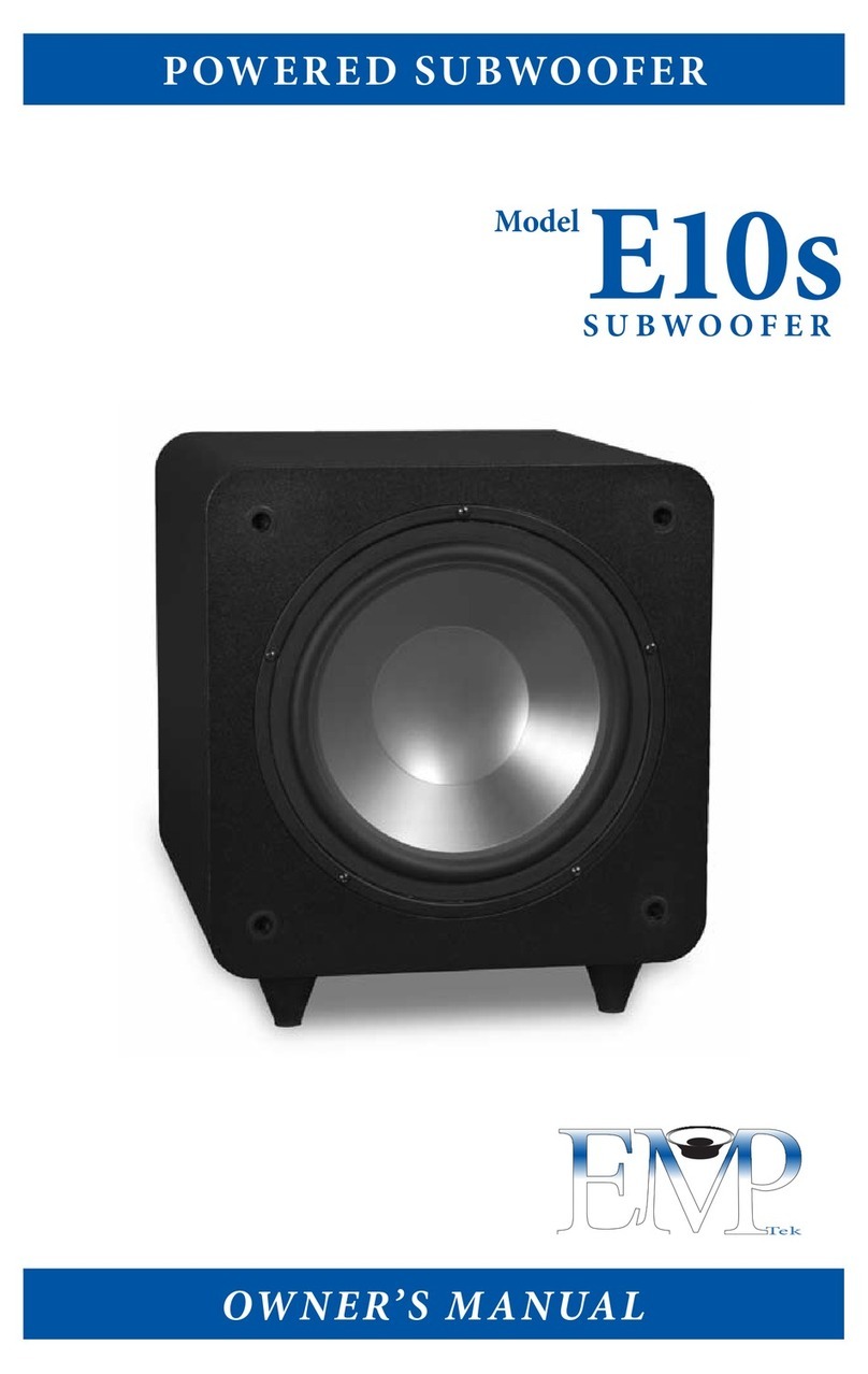 EMP Tek E10s owner's manual