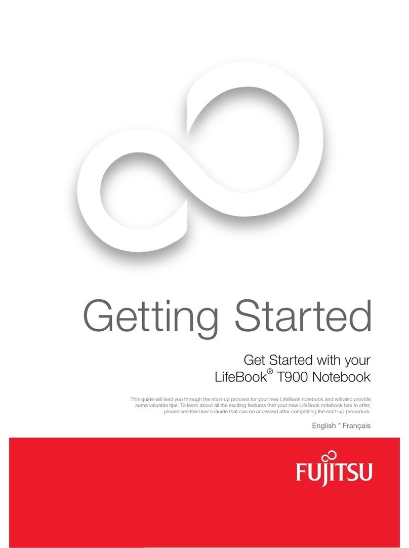 Fujitsu Lifebook T900 User manual