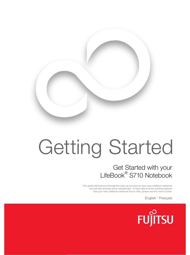 Fujitsu Lifebook S710 User manual