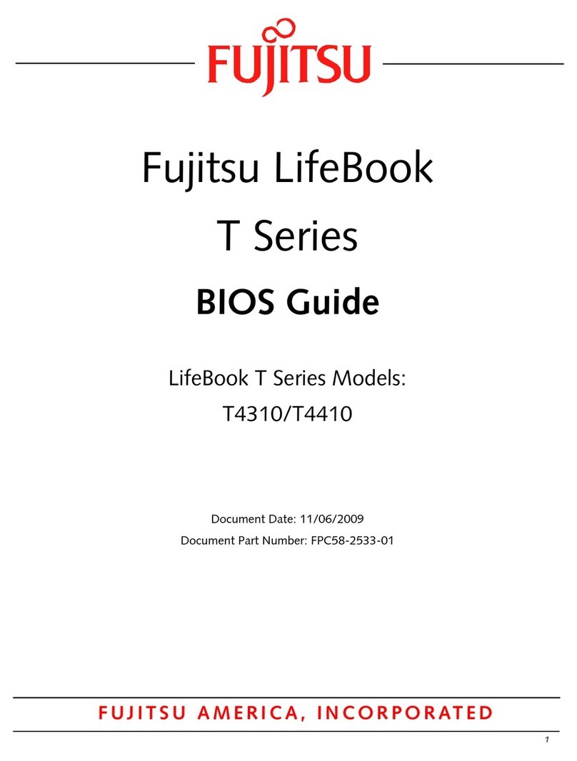 Fujitsu T4310 - LifeBook Tablet PC Manual