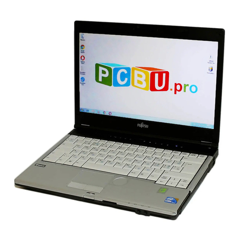 Fujitsu Lifebook S760 Manual
