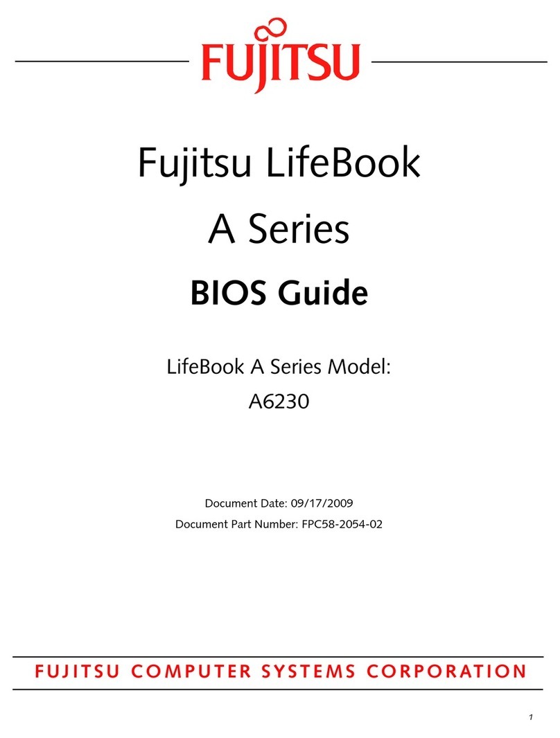 Fujitsu Lifebook A6230 Manual