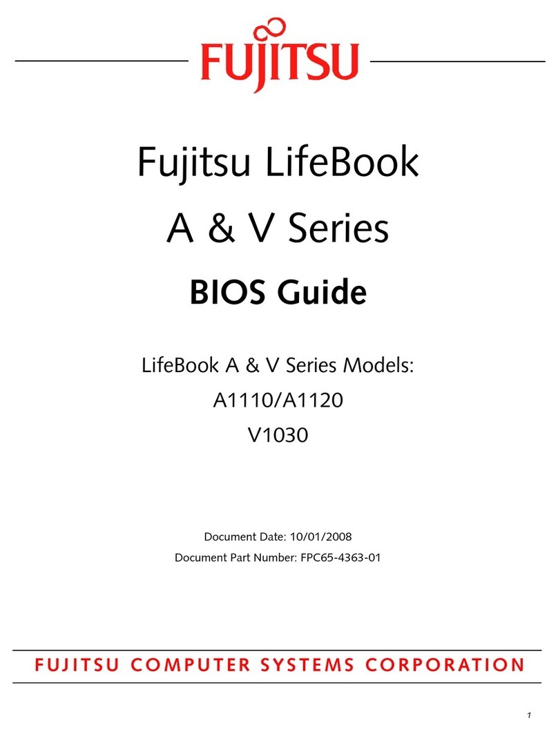 Fujitsu Lifebook A1110 Guide Manual