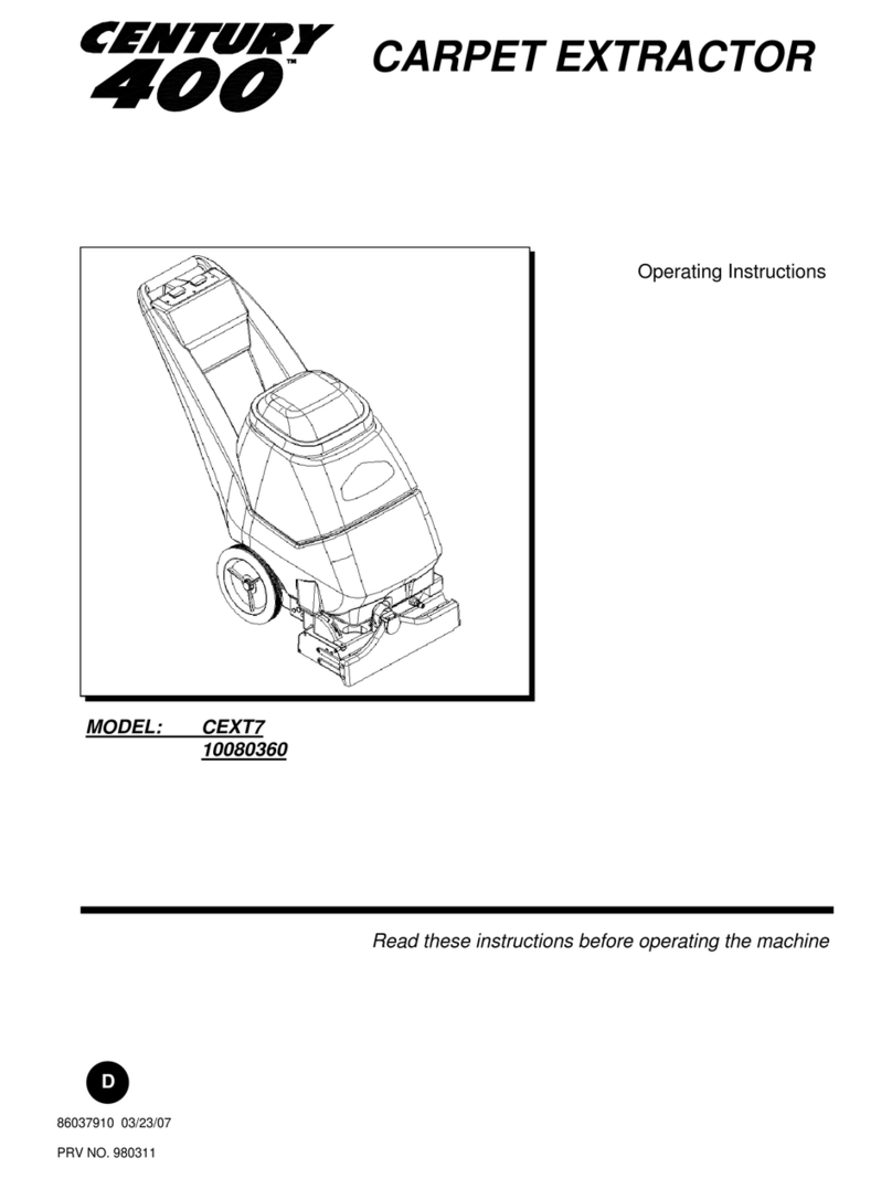 Century 400 CEXT7 operating instructions