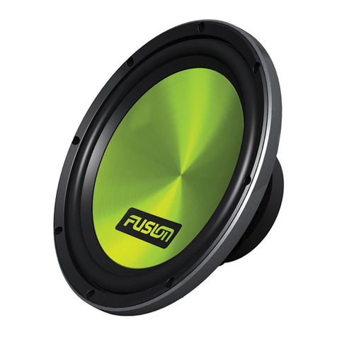 Fusion CS-SW100 User manual