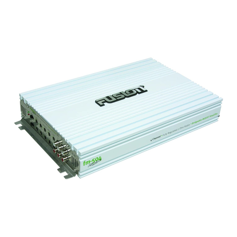 Fusion FM-504 user manual