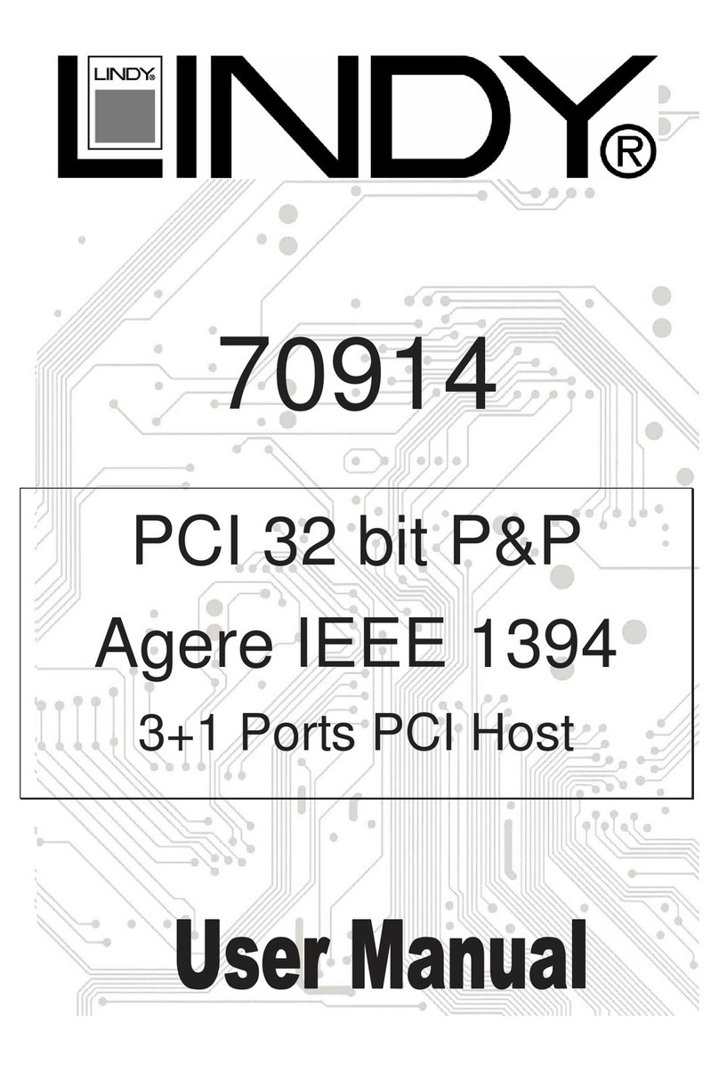 Lindy 70914 User manual
