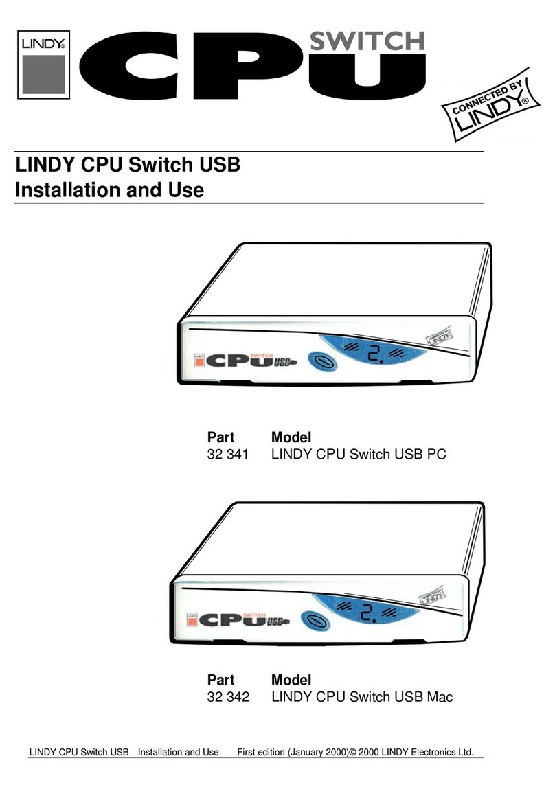Lindy 32 341  and use Quick start guide