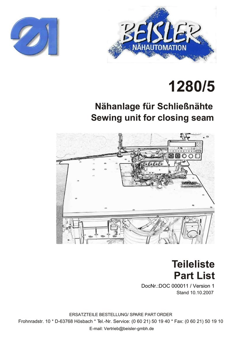 Beisler 1280/5 User manual