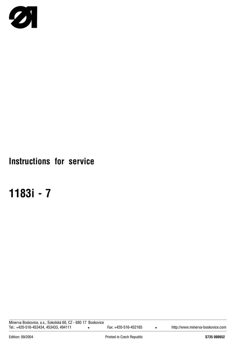 Duerkopp Adler 1183i-7 Instructions for service