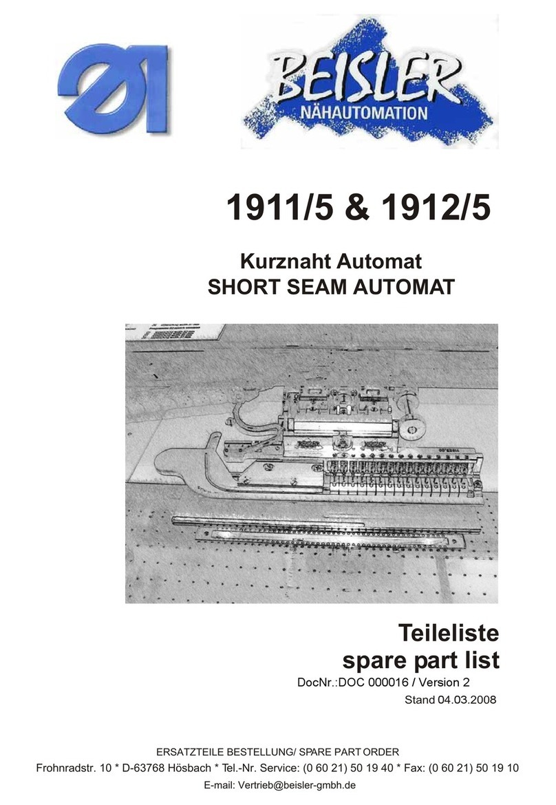 Beisler 1911/5 Spare parts