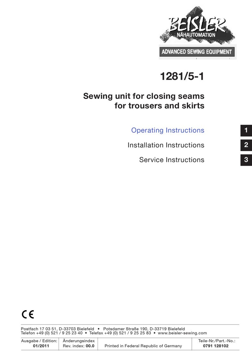 Beisler 1281/5-1 User manual