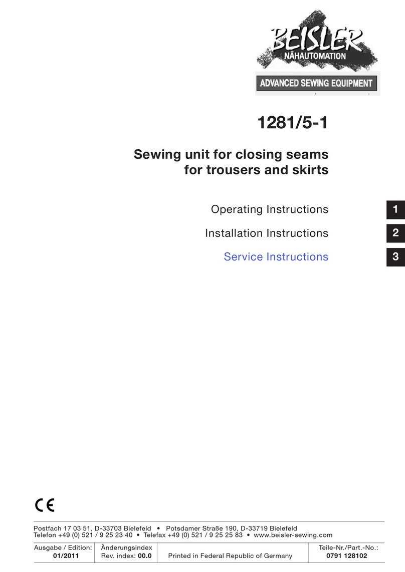 Beisler 1281/5-1 Operating instructions